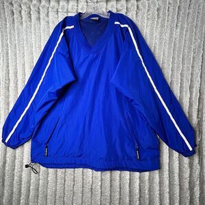 Easton‎ Windbreaker Jacket Mens Size Xl Blue